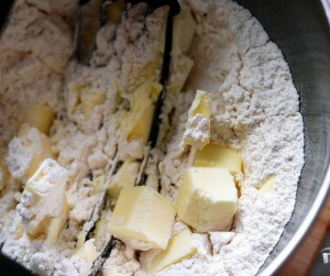 Tarte aux pommes glacée au sucre