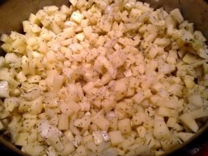 Celery at Sweet Corn Salad