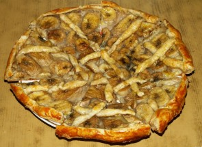 Tarte feuilletée à la banane