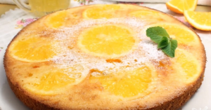 Tarte rapide à l'orange