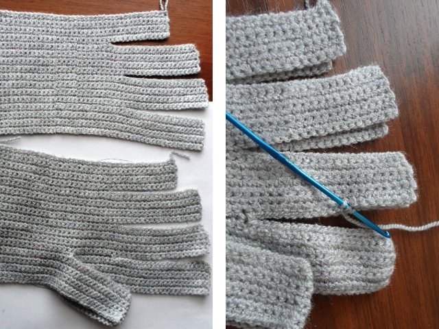 Comment crocheter des gants?