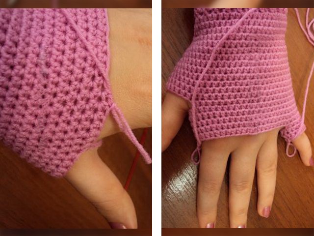 Comment crocheter des gants?