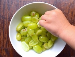 Salade de raisins et pistaches