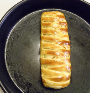 Tarte au poisson en pâte feuilletée