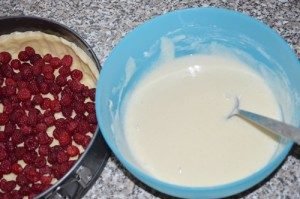 Sablé fourré à la framboise