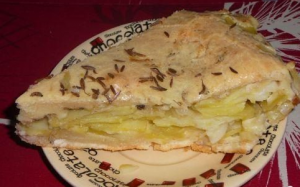 Tarte au poisson avec pommes de terre