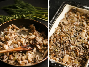 Tarte Aux Champignons De Carême