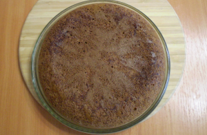 Gâteau aux carottes dans une cocotte