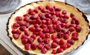 Tarte Framboise Au Chocolat Blanc