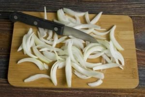 Lenten salad na may patatas