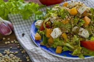 Salade De Lentilles Et Brynza