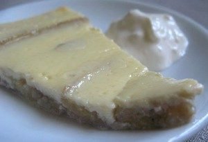 Curd casserole na may saging