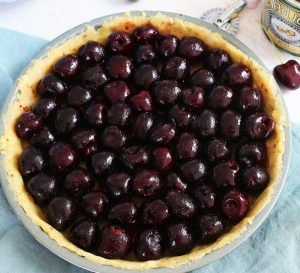 Almond Cherry Pie