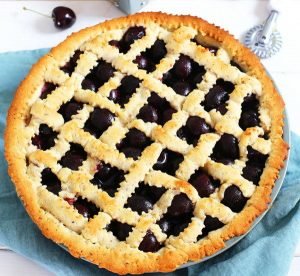 Almond Cherry Pie