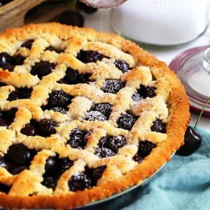 Tarte Aux Cerises Aux Amandes