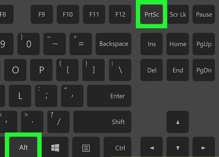 Alt at Print Screen sa computer