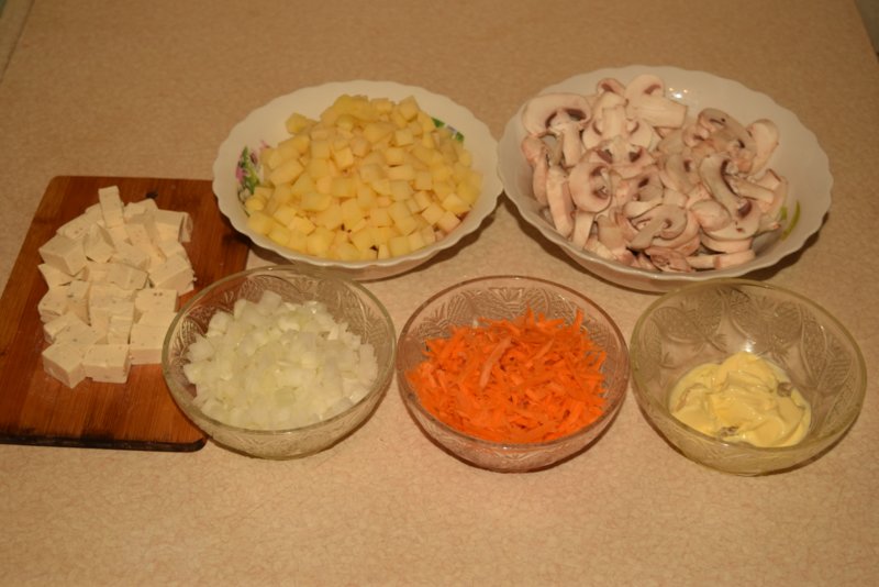 Soupe Aux Champignons Et Au Fromage