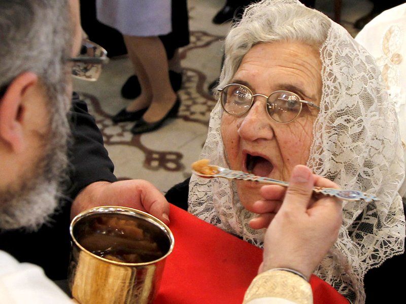 Communion et préparation à la confession