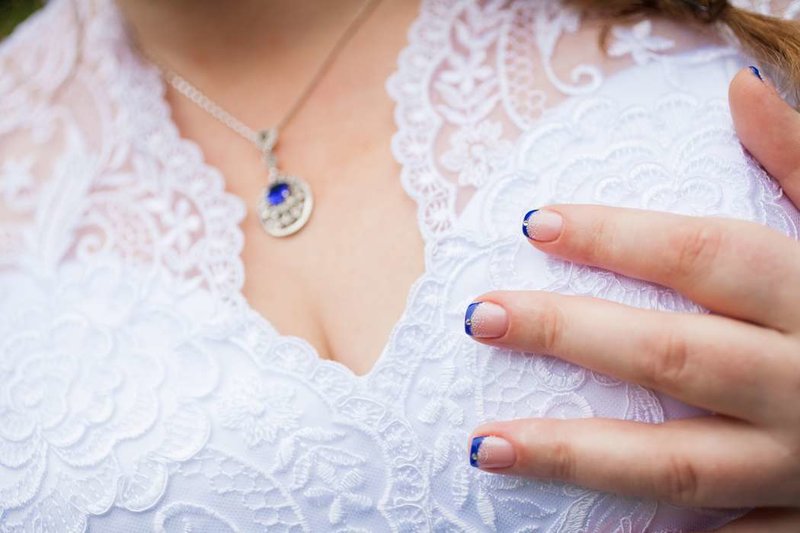 Veste française bleue brillante à paillettes