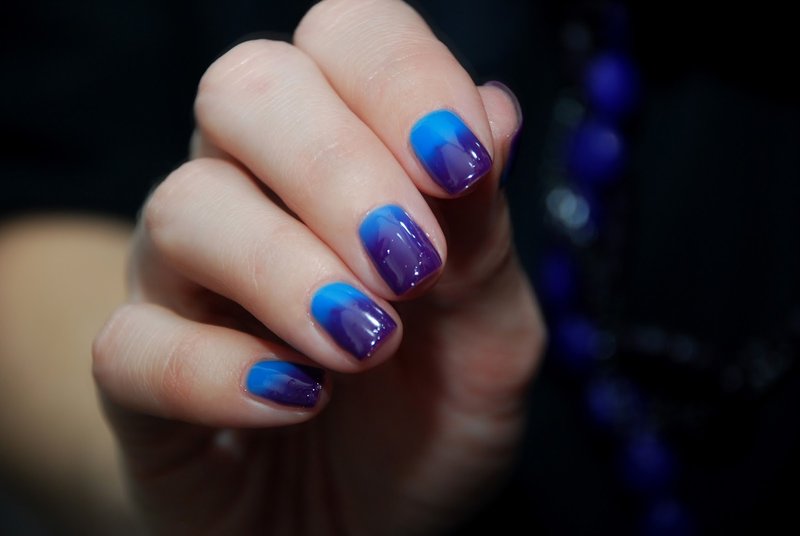 Ombre avec vernis thermique