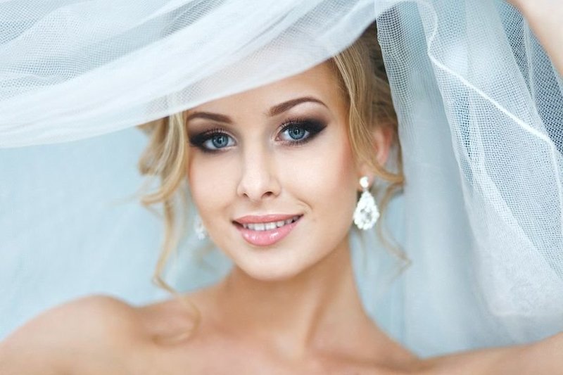 Mariage Smokey Ice pour Blondes