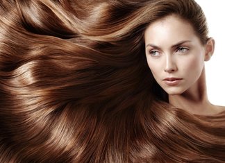 Beaux cheveux en bonne santé