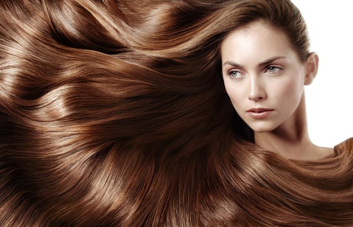 Beaux cheveux en bonne santé