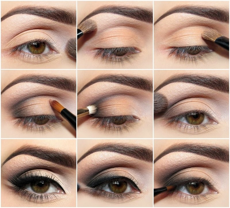 Maquillage pour les yeux en soirée