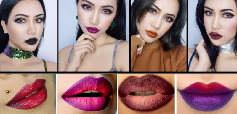 Mga pagkakaiba-iba ng Matte Lipstick