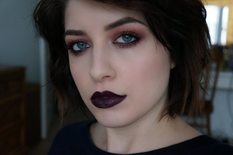 Maquillage saturé grunge