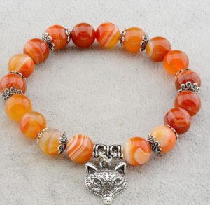 Orange-dilaw na carnelian