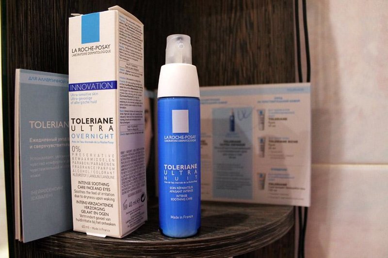 Gel crème de nuit Toleriane Ultra, La Roche-Posay