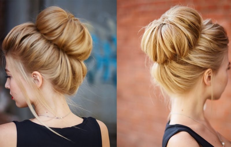 Coiffure chignon