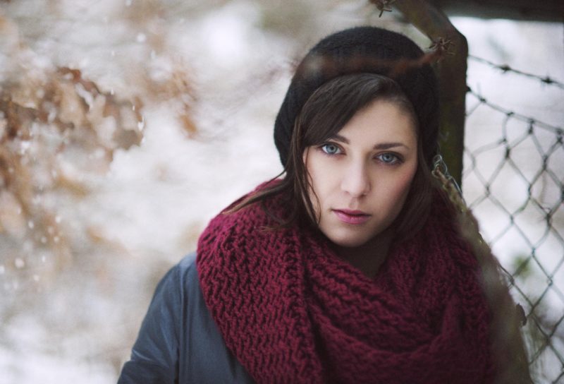 Marsala Long Scarf