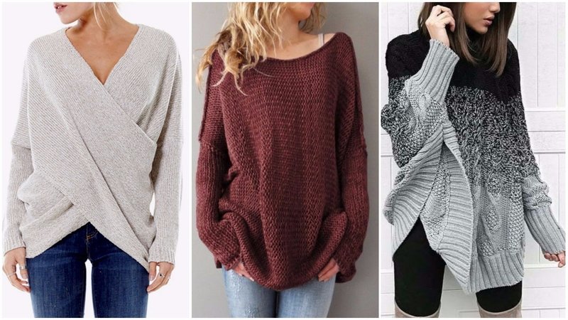 Mga modelo ng Fashion Sweater