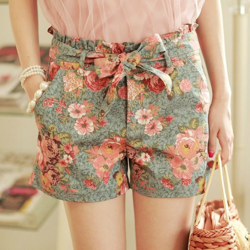 Short en coton pour femmes