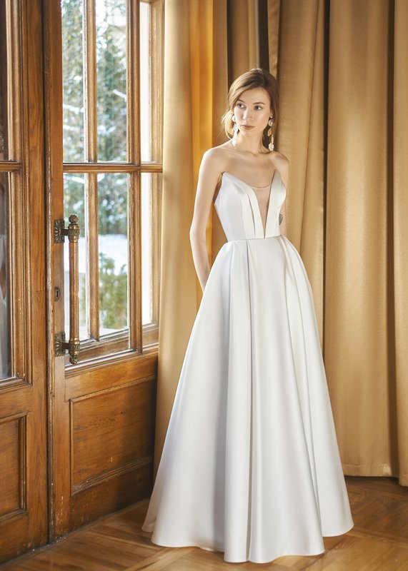 Robe de mariée une ligne