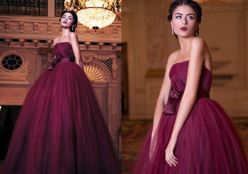 Robe marsala