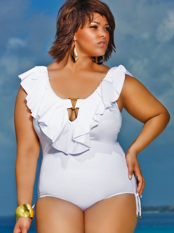 Maillot de bain blanc