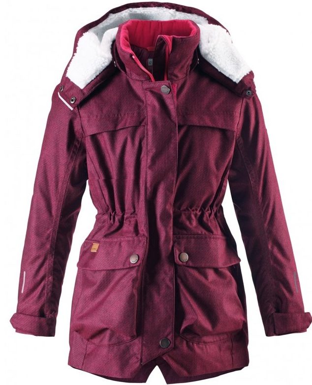 Parka bordeaux