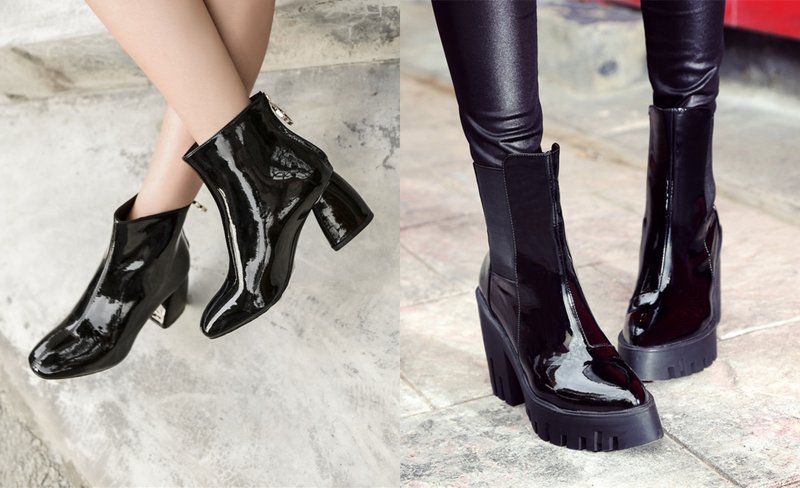 Bottes noires spectaculaires: tendances 2024-2025