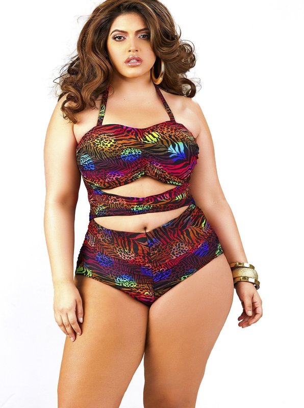 Maillot de bain taille haute