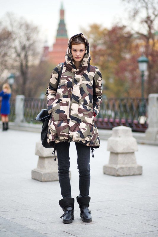 Militar down jacket