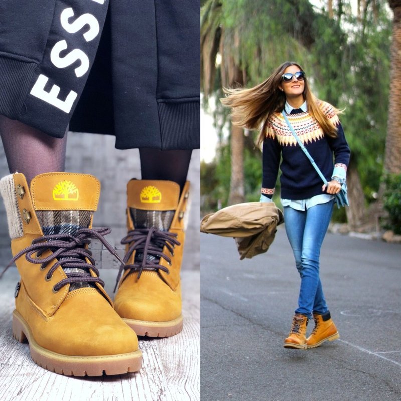 Bottes femme jaune