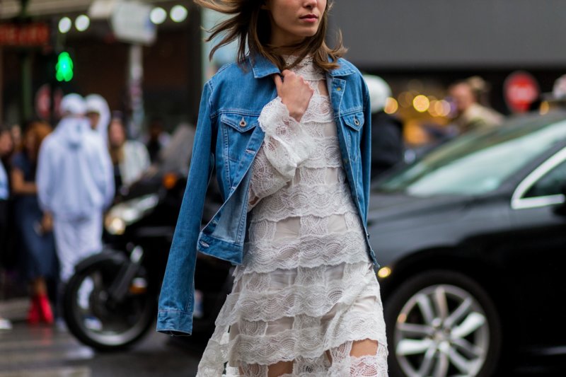 Veste en jean pour femmes