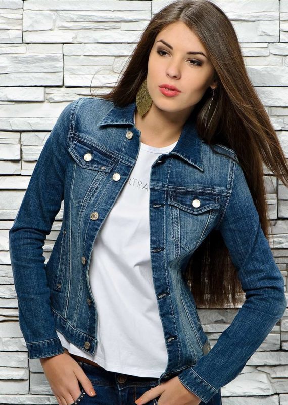 Veste en jean pour femmes