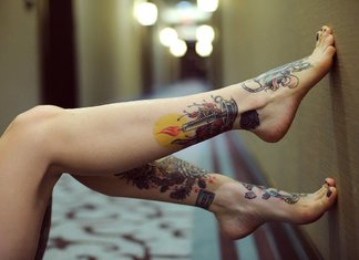 Tatouages ​​de jambes de femmes