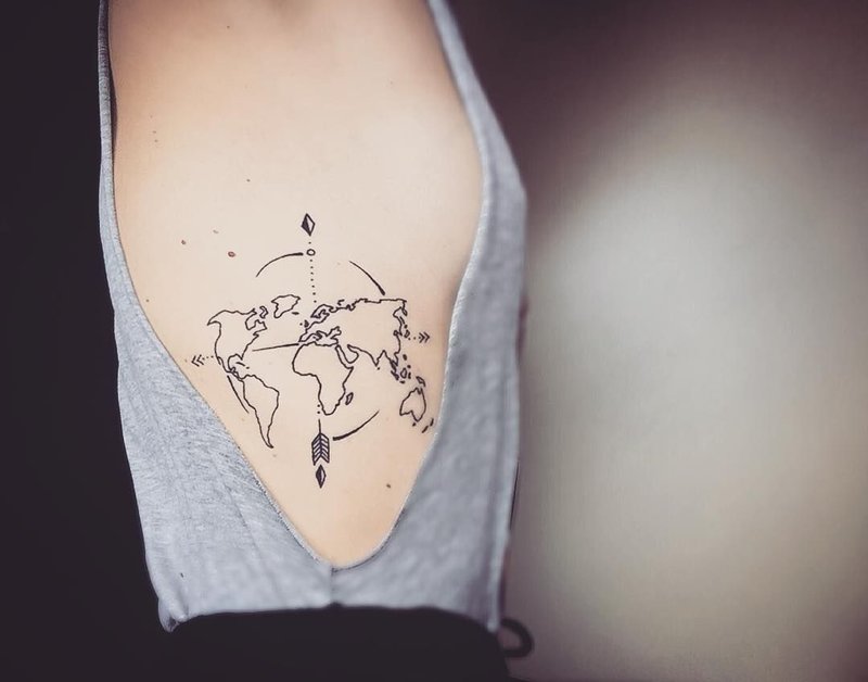 Tatouage Minimalisme