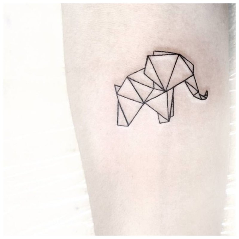 Tatouage d'éléphant