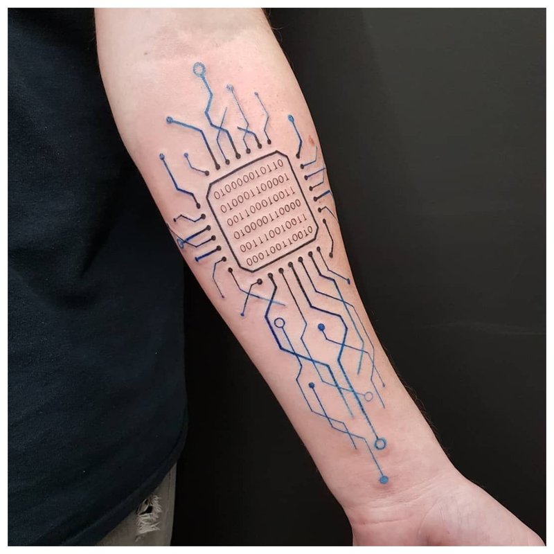 Tattoo ng Cyberpunk